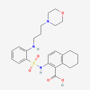 Chemical structure of ALOX15-IN-1
