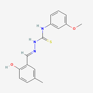 Chemical structure of ALR2-IN-1