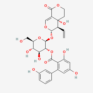Chemical structure of Amaroswerin