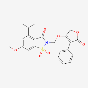 Chemical structure of AMT-NHS