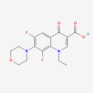 Chemical structure of Antibacterial agent 19