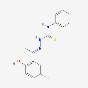 Chemical structure of Anticancer agent 46