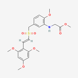 Chemical structure of Anticancer agent 9