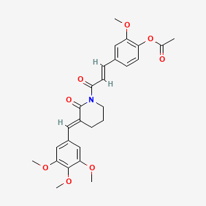 Chemical structure of Anti-inflammatory agent 35