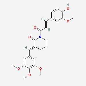 Chemical structure of Anti-inflammatory agent 36