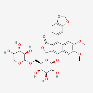 Chemical structure of Arabelline