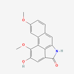 Chemical structure of Aristolactam A III