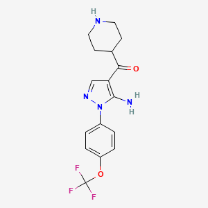 Chemical structure of ARN1468