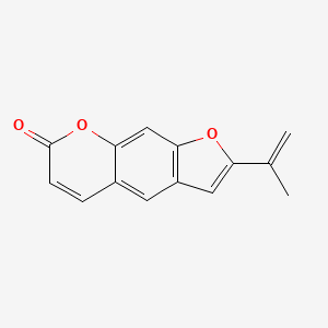 Chemical structure of Arnocoumarin