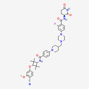 Chemical structure of ARV-766