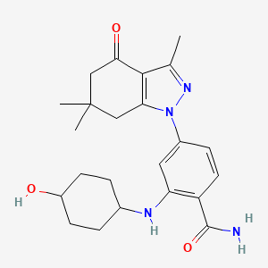 Chemical structure of AT-533