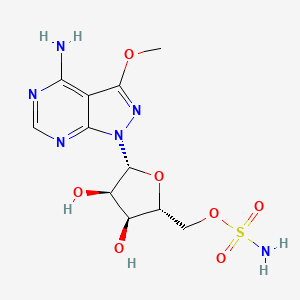 Chemical structure of ATG7-IN-2