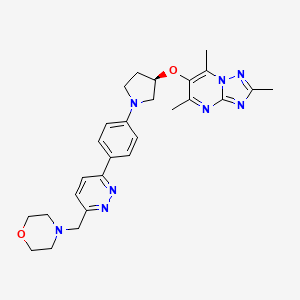 Chemical structure of AZD0095