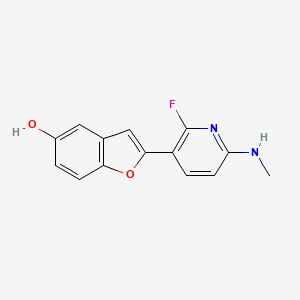 Chemical structure of AZD4694