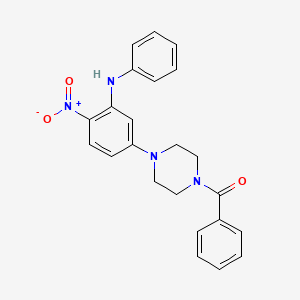 Chemical structure of Aβ/tau aggregation-IN-3
