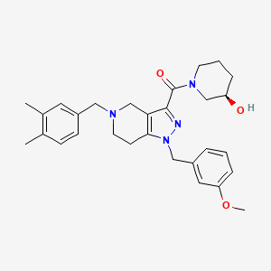 Chemical structure of Bax activator-1
