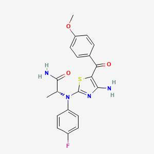 Chemical structure of BAY 2965501