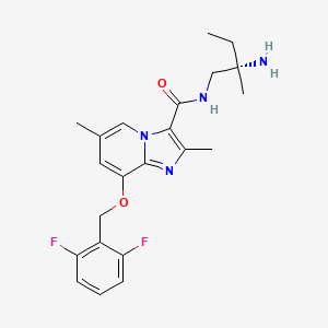 Chemical structure of BAY-747