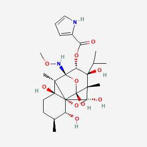 Chemical structure of BCN-PEG4-NHS ester