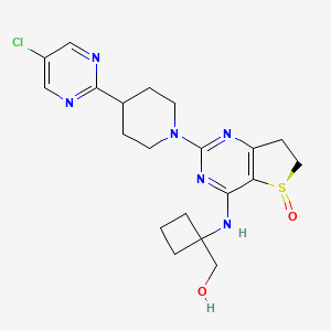 Chemical structure of BI 1015550