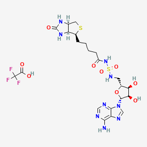 Chemical structure of Bio-AMS TFA