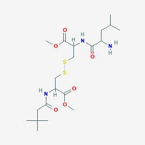 Chemical structure of Biotin-PEG4-SH
