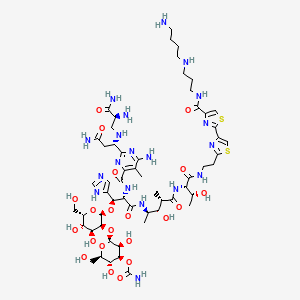Chemical structure of Bleomycin A5