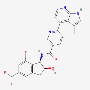 Chemical structure of BLU2864