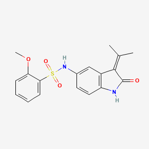Chemical structure of BRD4 Inhibitor-20