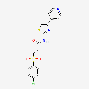 Chemical structure of BRD7586