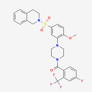 Chemical structure of BT44