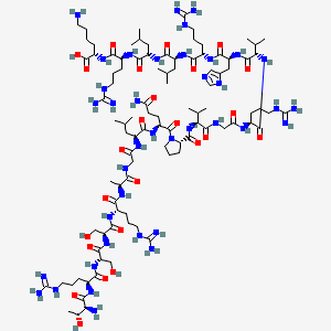Chemical structure of Buforin II