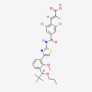 Chemical structure of Butyzamide