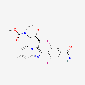 Chemical structure of Camlipixant