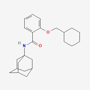 Chemical structure of CB2R/FAAH modulator-2