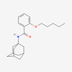 Chemical structure of CB2R/FAAH modulator-3