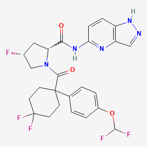 Chemical structure of CBP/p300-IN-10