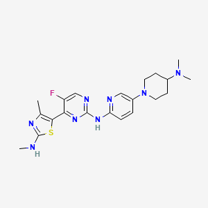 Chemical structure of CDK4/6-IN-15