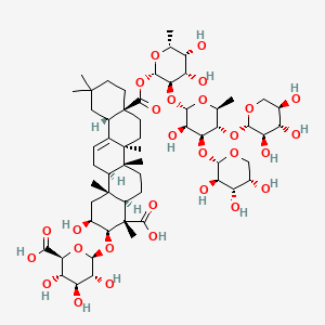 Chemical structure of Celosin J