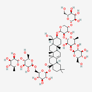 Chemical structure of Cernuoside B