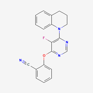 Chemical structure of Chitin synthase inhibitor 4