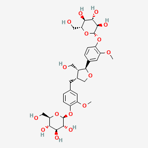 Chemical structure of Clemastanin B