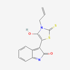 Chemical structure of ClpB-IN-1