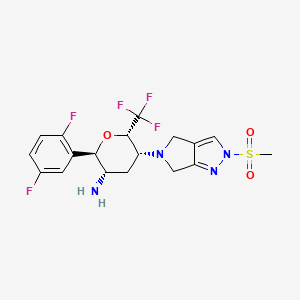 Chemical structure of Cofrogliptin