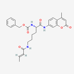 Chemical structure of CrBKA