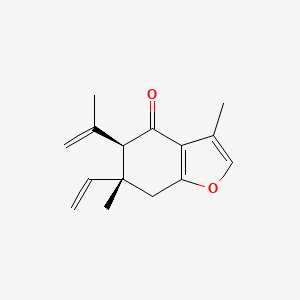 Chemical structure of Curzerenone