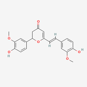 Chemical structure of Cyclocurcumin