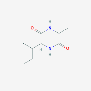 Chemical structure of Cyclo(Ile-Ala)