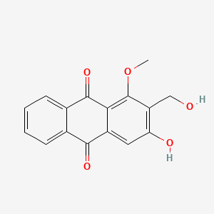Chemical structure of Damnacanthol