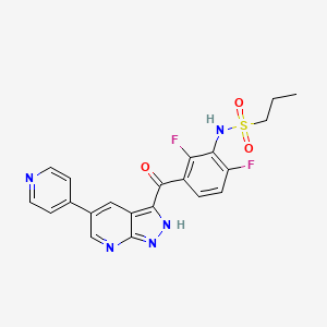 Chemical structure of Darizmetinib